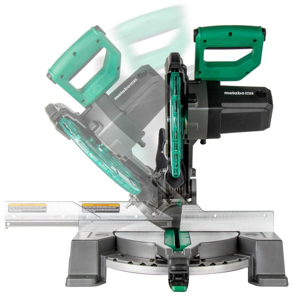 Metabo HPT 10 Inch Single Bevel Compound Miter Saw, large image number 3