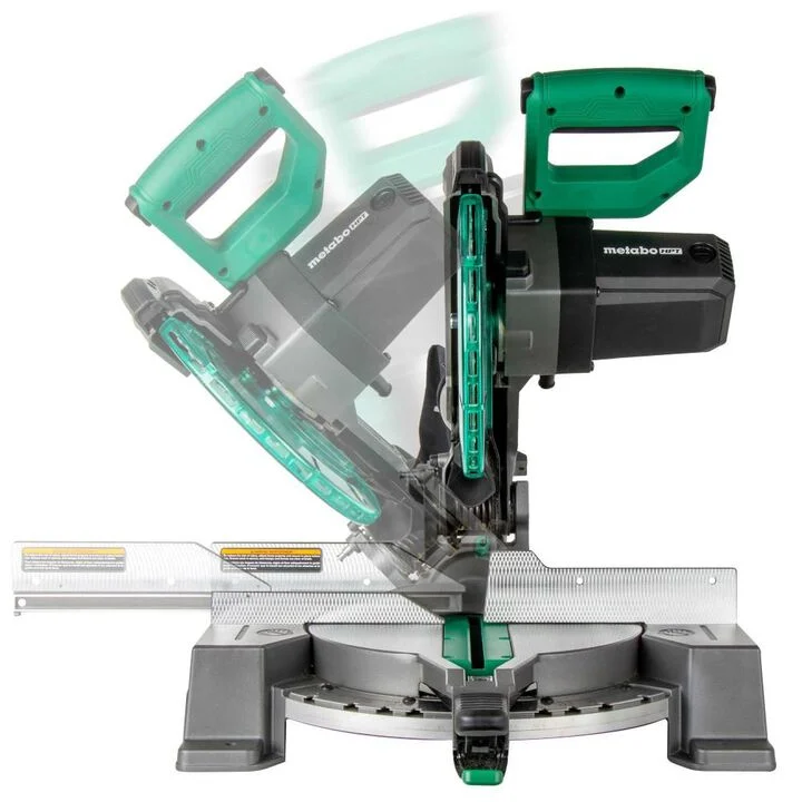Metabo HPT 10 Inch Single Bevel Compound Miter Saw, large image number 2