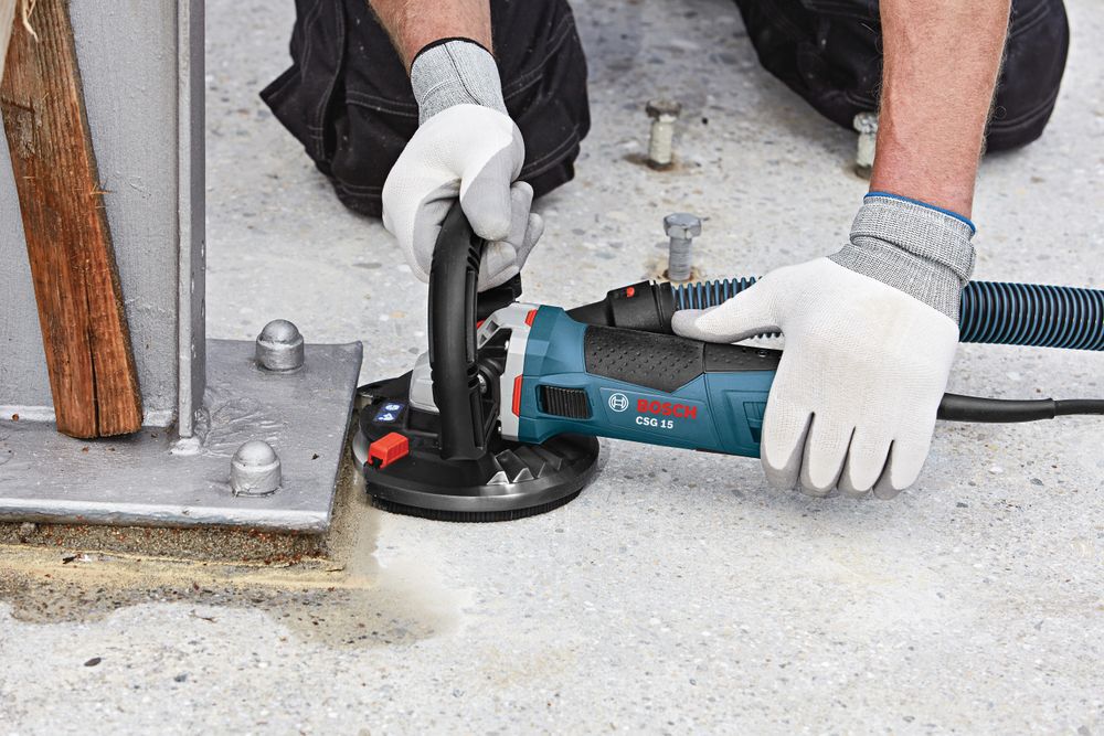 Bosch 5 Inch Concrete Surfacing Grinder with Dedicated Dust-Collection Shroud, Reconditioned, large image number 14