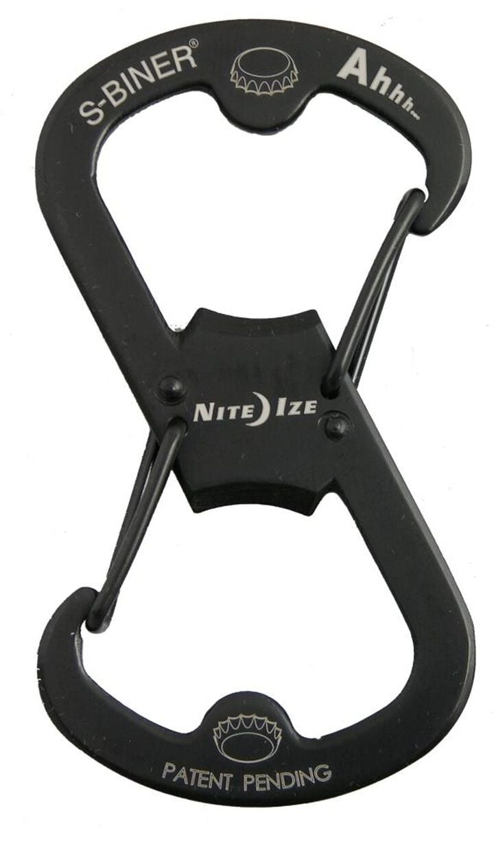 Nite Ize S-Biner Ahhh Carabiner - Black - SBO-03-01