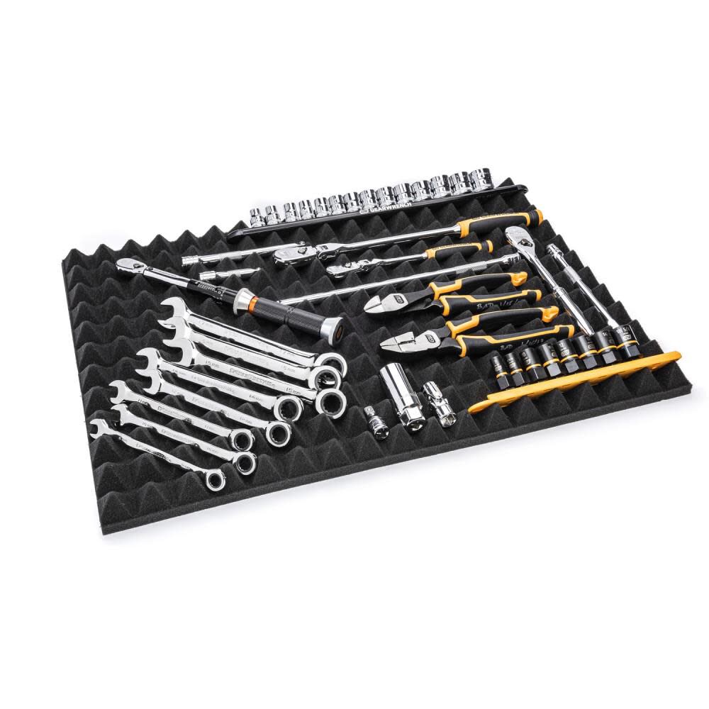 GearWrench 83370 4-Piece Trap Mat Universal Tool Drawer Liners 