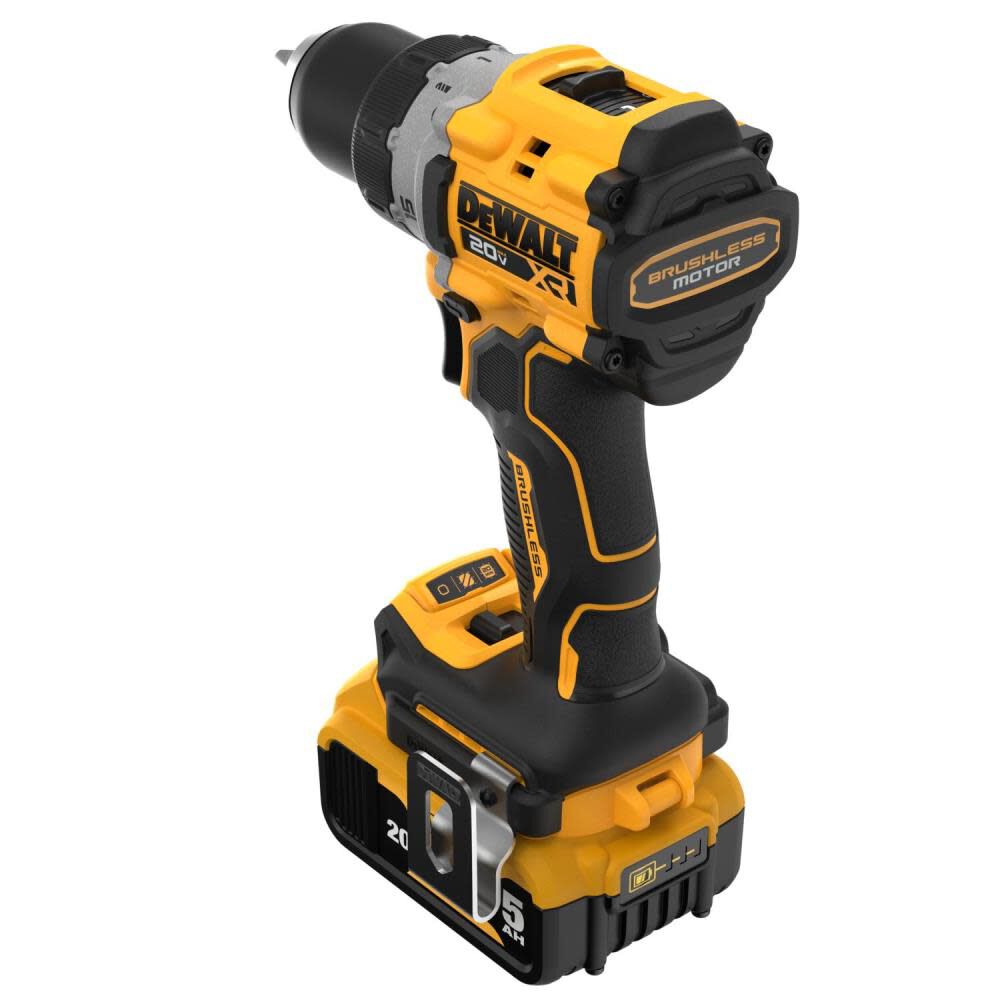 DEWALT 20V MAX XR Cordless 1/2in Drill/Driver & Reciprocating Saw Combo Kit Bundle, large image number 8