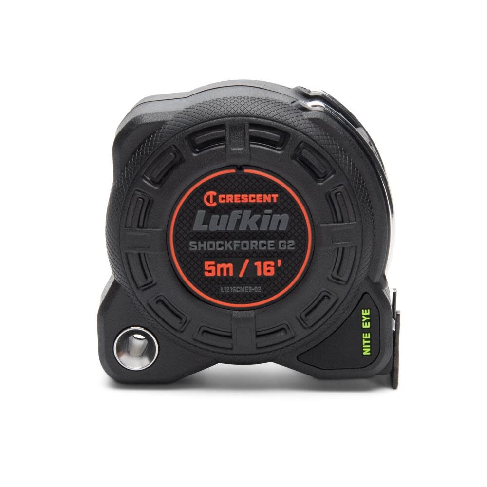 Crescent Lufkin 16 ft Shockforce Nite Eye G2 Tape Measure