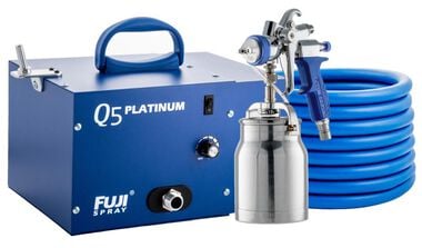 Fuji Spray Q5 Platinum HVLP Sprayer Quiet System with T70 Sprayer