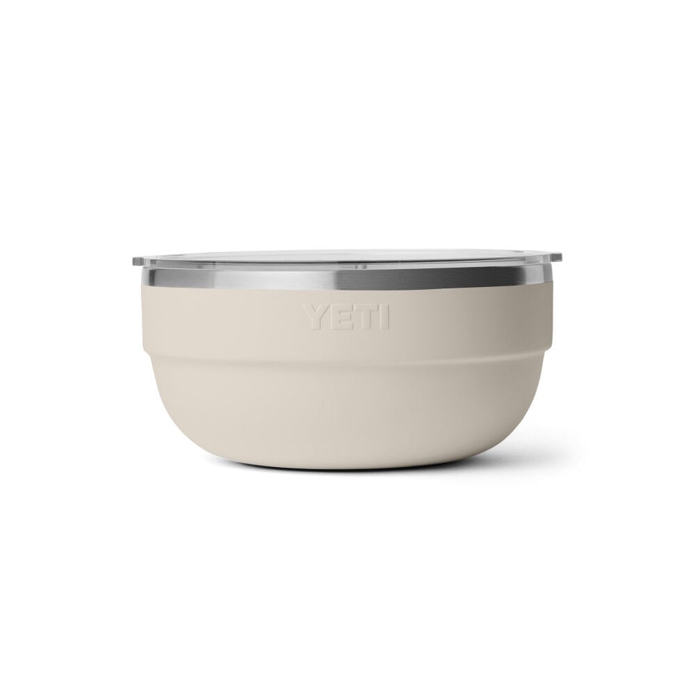 YETI Rambler Standard Bowl, Stainless Steel, Large, Cape Taupe – 21071505707