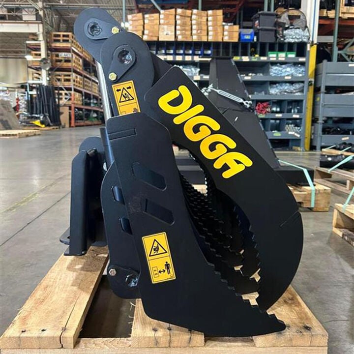 Digga North America 42 Inch 350 Pound Grapple Rake for Bobcat MT Mini Track Loader, large image number 5