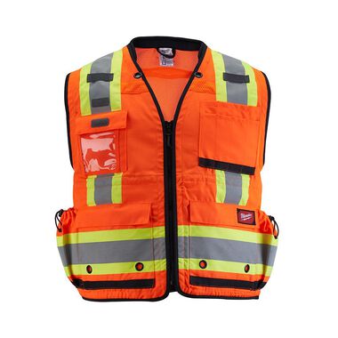 Milwaukee High Vis Surveyors Safety Vest Class 2, swatch