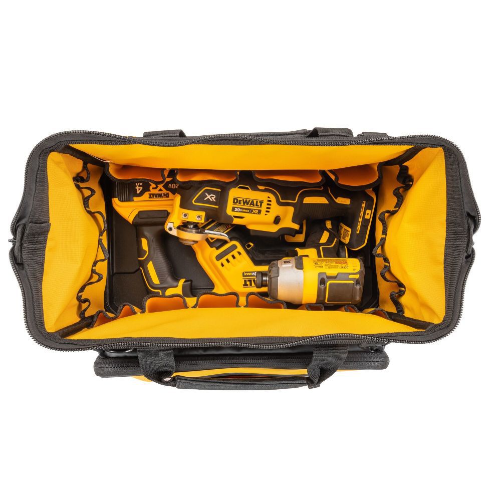 DEWALT 16 PRO Open Mouth Tool Bag DWST560103 - Acme Tools