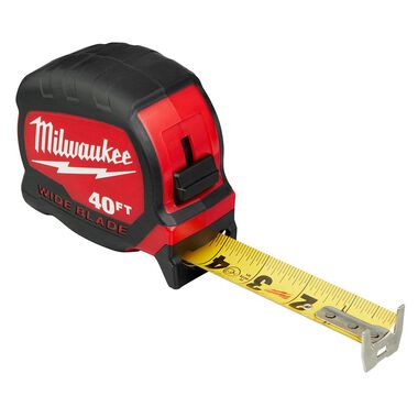 Milwaukee 40Ft Wide Blade Tape Measure, large image number 13