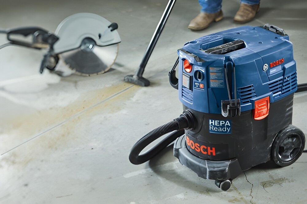 Bosch 9 Gallon Dust Extractor and 9 Inch Drywall Sander Reconditioned Bundle, large image number 10