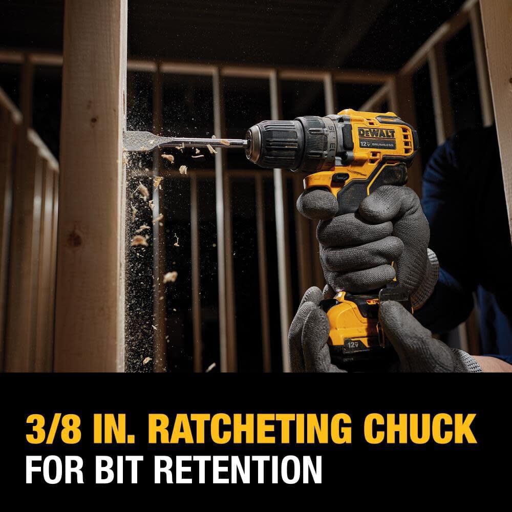 DEWALT 12V MAX Cordless Drill & Driver Combo Kit & Pruning Saw Bundle, large image number 2