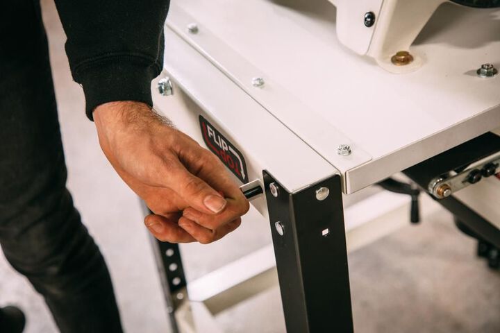 JET Benchtop Machine Stand Flip Top, large image number 1