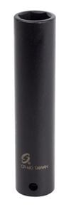 Sunex 1/2 Inch Drive 11/16 Inch Extra Deep Impact Socket, small image number 1