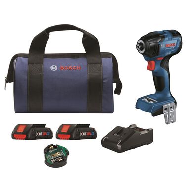 Bosch 18V Connected Ready 1/4in Hex Impact Driver Kit
