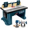 Bosch Benchtop Router Table with 2.25 HP Combination Plunge and Fixed Base Router Bundle, small