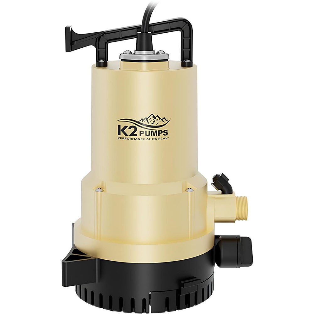 K2 Pumps Submersible Utility Pump & Transfer Pump 1/4 HP Duo 2 in 1, large image number 1