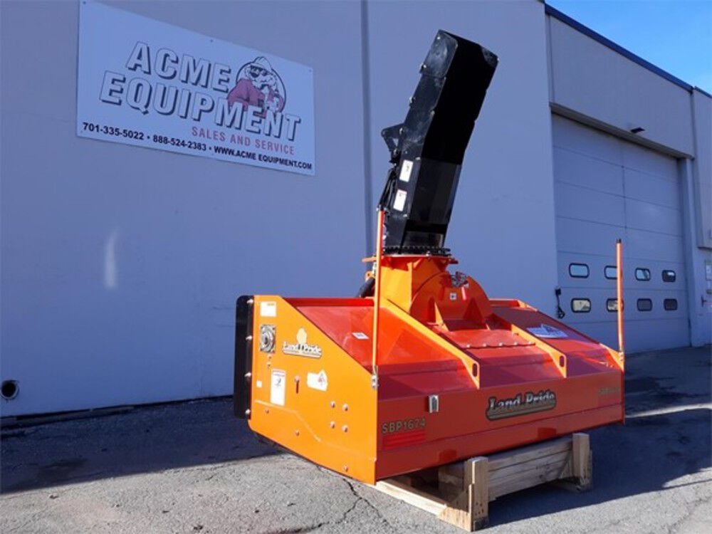 Land Pride SBP1674 74 Inch SBP16 Series Pull-Behind Snow Blower, large image number 2
