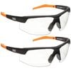 Klein Tools Standard Safety Glasses Clear Lens 2-pack, small image number 1