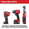 Milwaukee SHOCKWAVE Impact Duty Socket 3/8 Dr 36pc SAE/MM PACKOUT Set, small