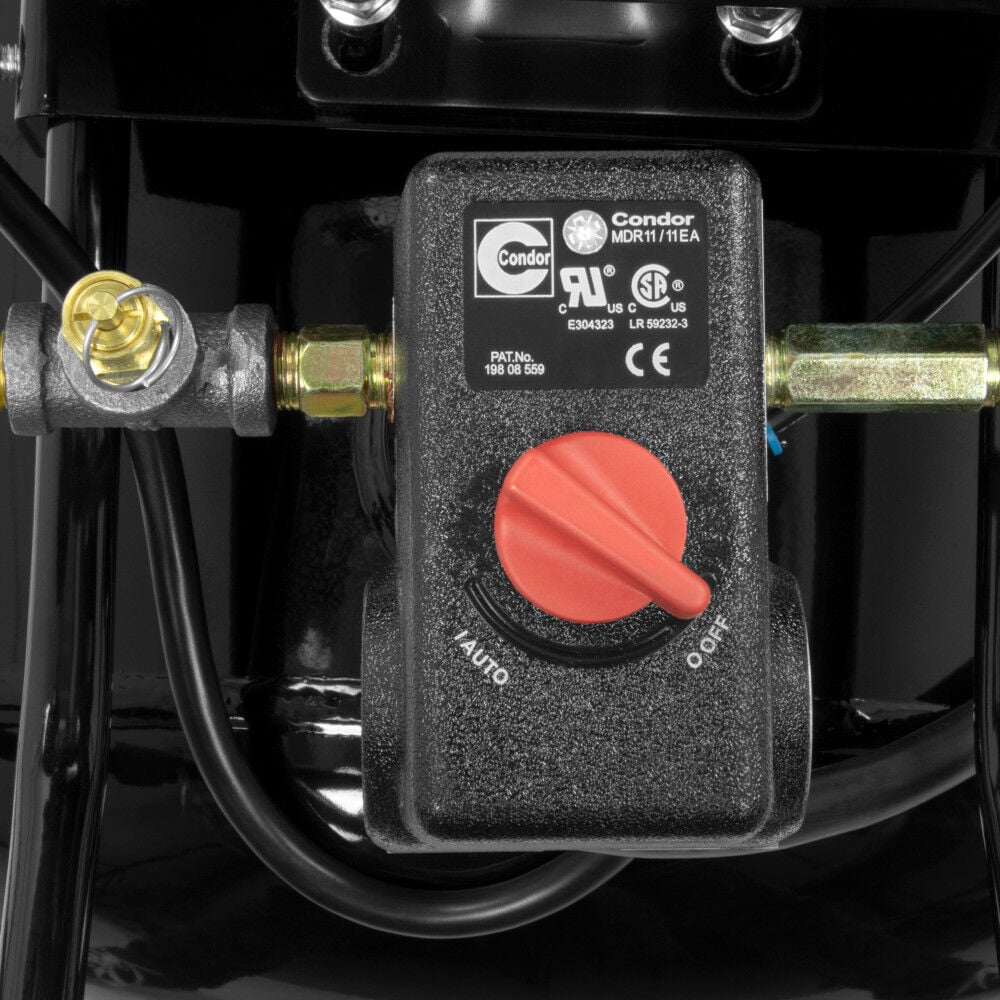 Industrial Air Compressor 1.9 HP Horizontal In Line Cast Iron Pump 20 Gallon, large image number 10