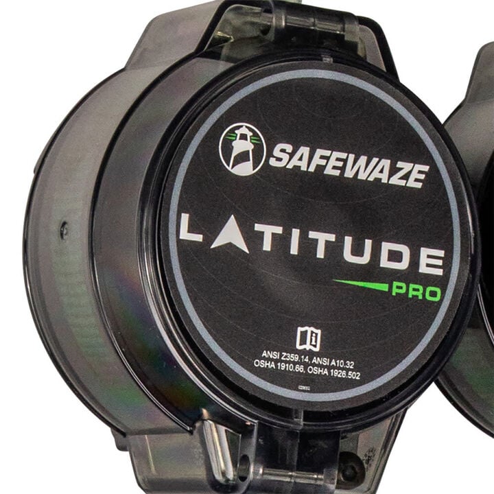 Safewaze Latitude Pro 7 Ft. Dual Web SRL-P: FS-EX313, Carabiner, Snap Hooks, large image number 2