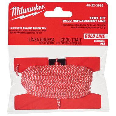 Milwaukee 100 Ft. Bold Line Replacement Chalk Line, large image number 0