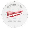 Milwaukee 10 Inch 24T Ripping Circular Saw Blade, small image number 1