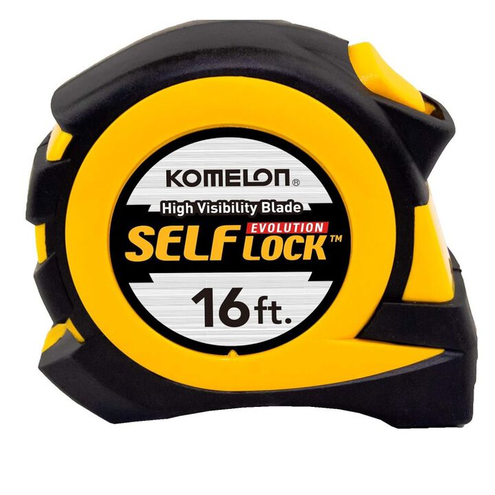 Komelon Self Lock Evolution Tape Measure, 16ft x 1 Inch, large image number 1