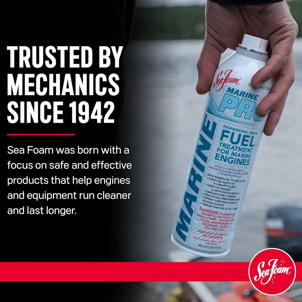 Seafoam 20 Oz Marine PRO Marine Fuel System Treatment, large image number 9