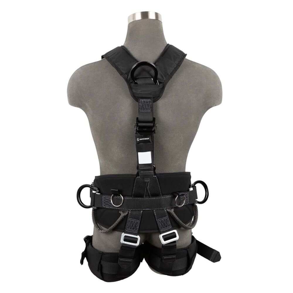 Safewaze Wind & Tower Harness: Alu 5D, Alu QC Legs, large image number 2