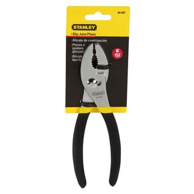 Stanley 6 In. Slip Joint Pliers, large image number 0