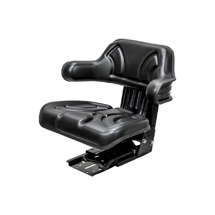 Uni Pro Vinyl Wraparound Mechanical Suspension Seat Black