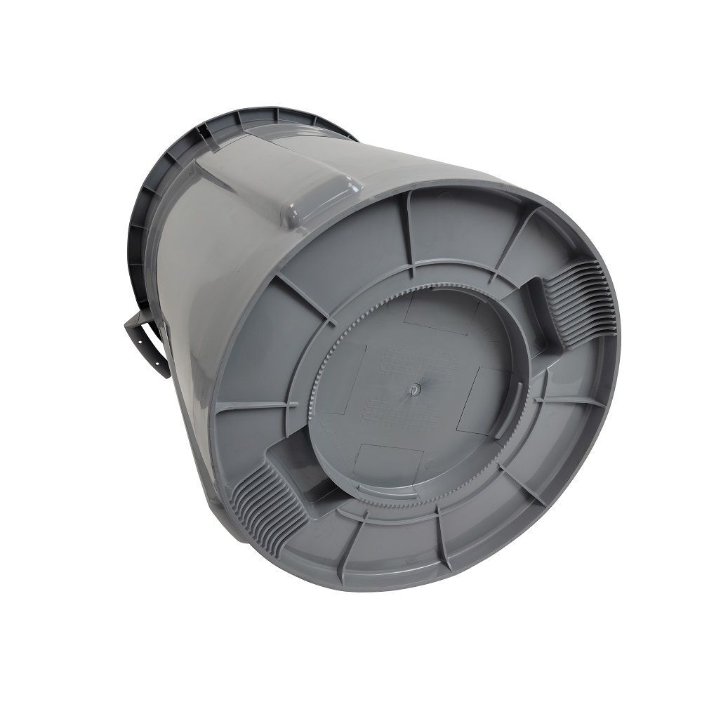 Magnum Tool Group Pro Series Trash Can 55 Gallon Plastic Grey, large image number 4