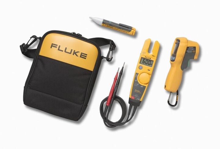 Fluke T5-600/62MAX+/1AC II IR Thermometer Electrical Tester and Voltage Detector Kit