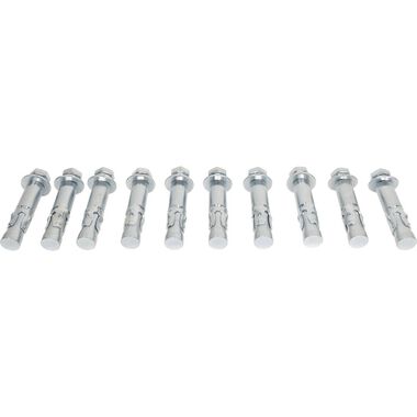 MaxJax 16500 Lbs 7/8 Inch Carbon Steel Anchor Bolt Kit with Fasteners