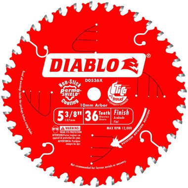 Diablo Tools Finish Circular Saw Blades, large image number 0