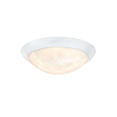 Westinghouse 11in White LED Flush Mount Ceiling Light Fixture