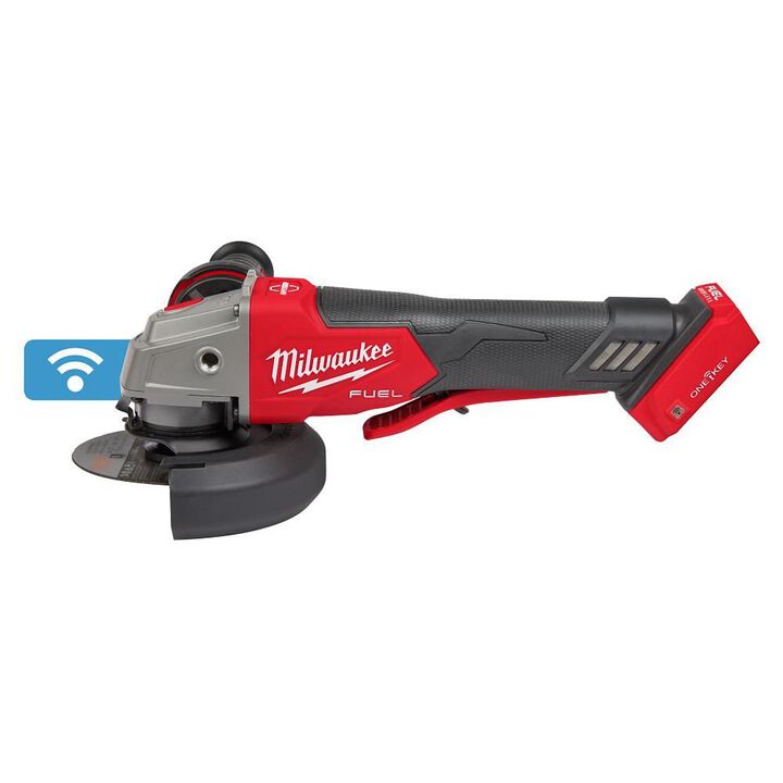 Milwaukee M18 FUEL 4 1/2inch / 5inch Braking Grinder Paddle Switch No Lock (Bare Tool), large image number 12