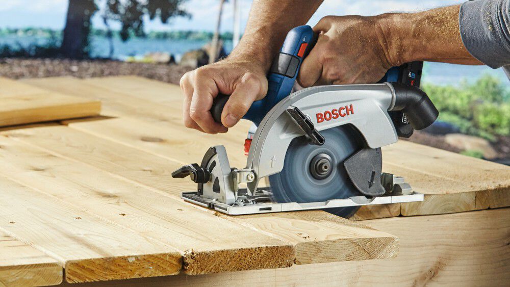 Bosch 18V 6 1/2in Circular Saw Blade Left (Bare Tool), large image number 6