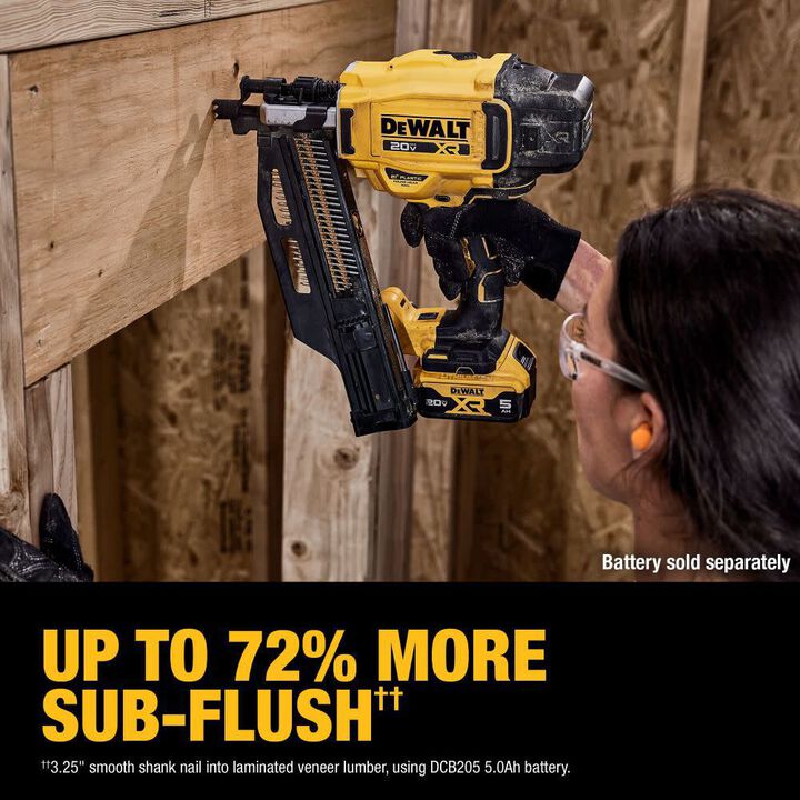 DEWALT 20V MAX Cordless Framing Nailer & Brad Nailer Bundle, large image number 7
