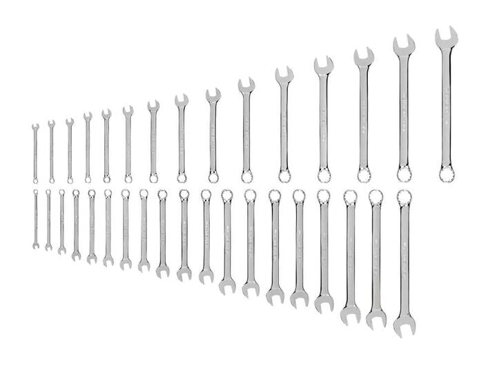 Tekton Combination Wrench Set, 34-Piece (1/4 -1 Inch, 6 -24 mm), large image number 0