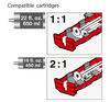 Tajima Convoy Super 26 DUO Caulk Gun Dual Cartridges, small image number 2