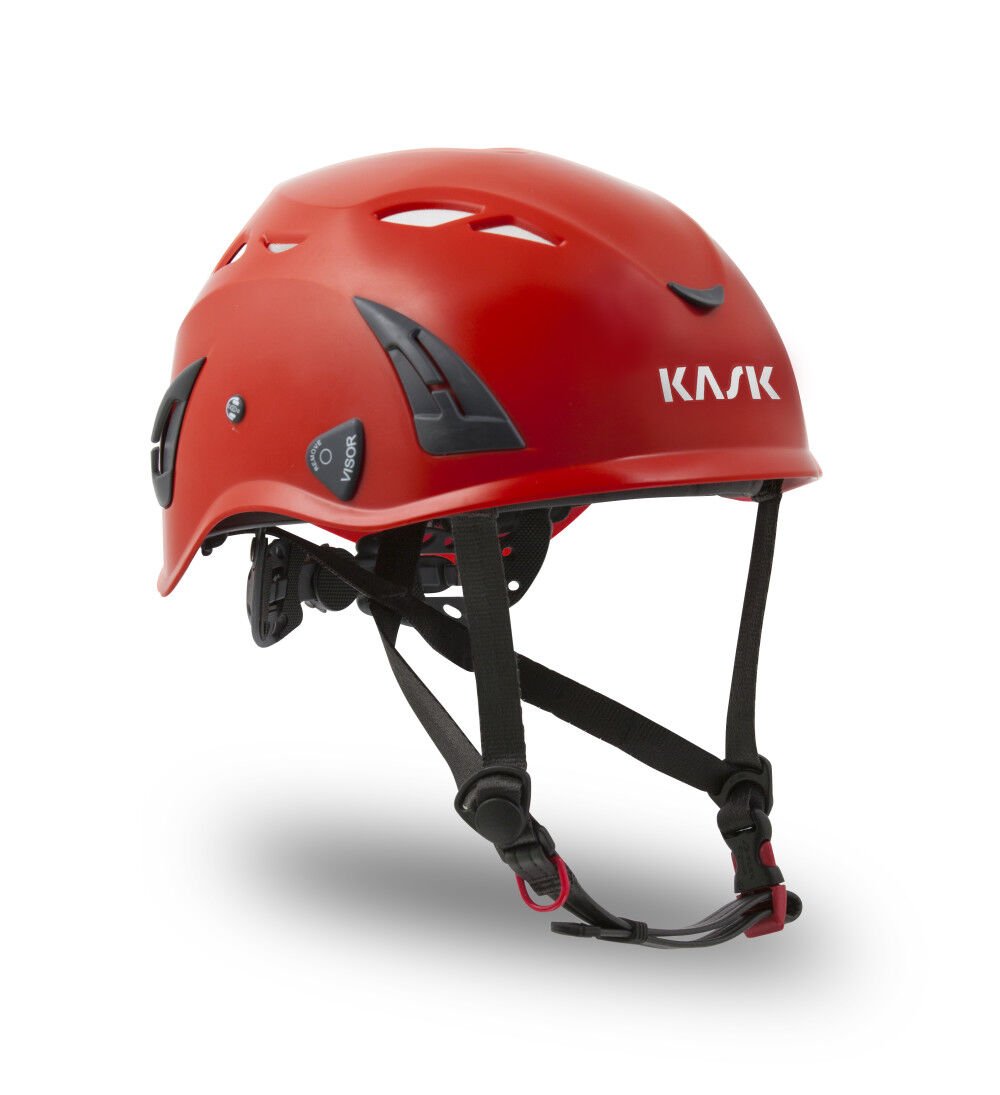 KASK America SUPERPLASMA HD Ventilated Work/Rescue Helmet – Red – WHE00036-204