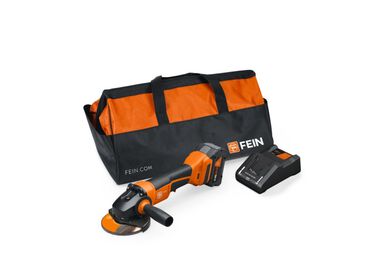 Fein 5in Paddle Switch Angle Grinder Kit