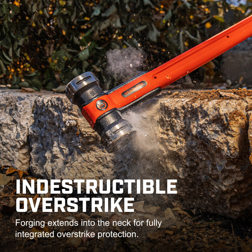 Crescent Promotional 8 Lb Fiberglass Sledgehammer, large image number 3