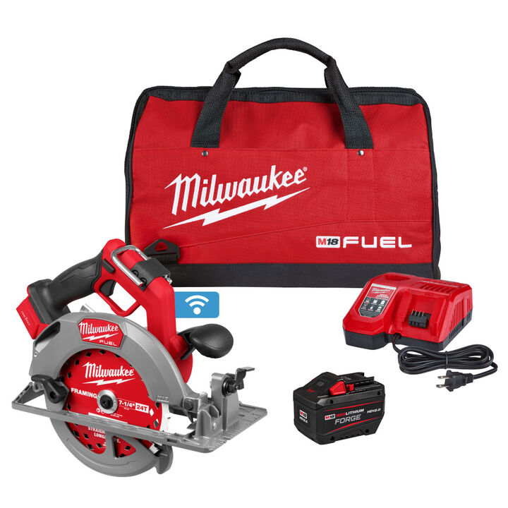 Milwaukee M18 FUEL 7-1/4 Inch Circular Saw with ONE-KEY Kit