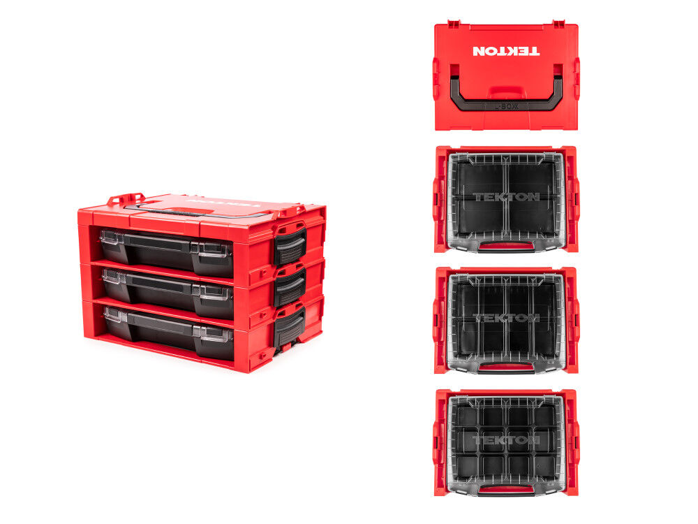 Tekton 3 Drawer Stack with Parts Trays, large image number 1