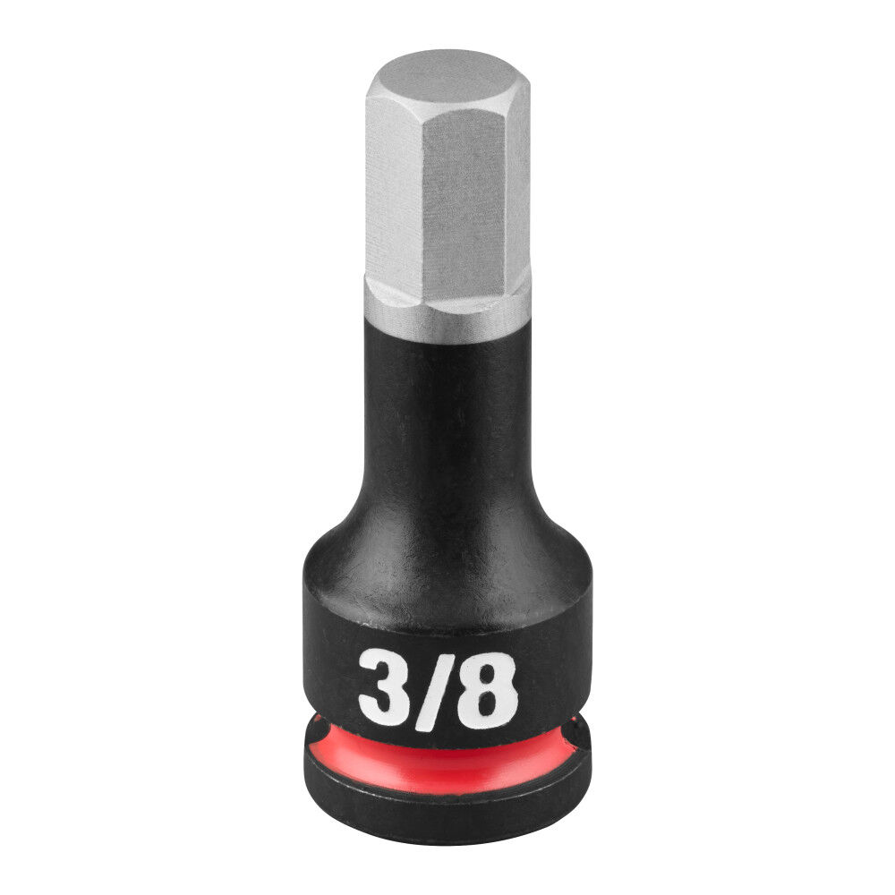 Milwaukee SHOCKWAVE Impact Duty 3/8 Inch Drive 2 Inch Hex 3/8 Inch Bit Socket - 49-66-7279