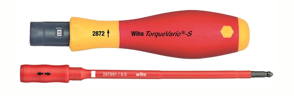 Wiha Insulated TorqueVario-S Handle 10-50 In/lbs, large image number 1