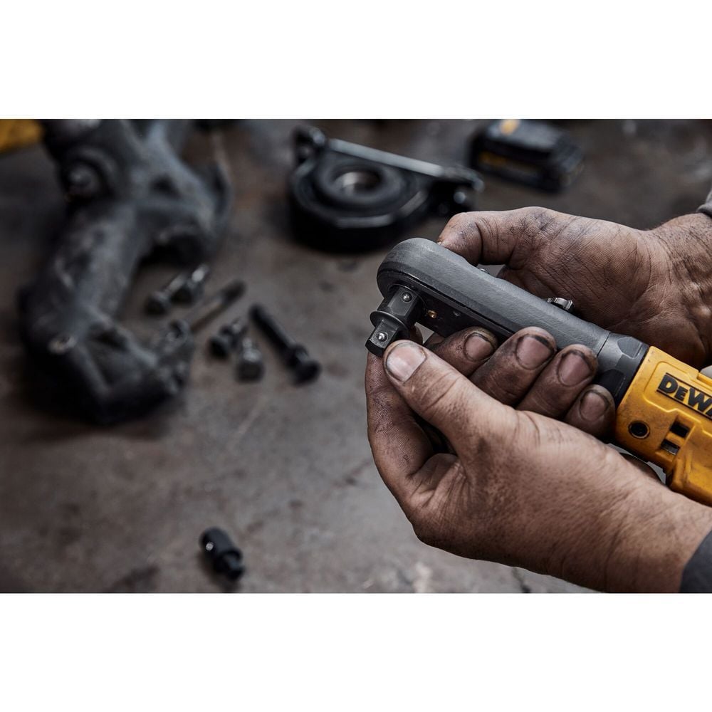 DEWALT 20V MAX XR 3/8 in & 1/2 in Sealed Head Ratchet Cordless (Bare Tool), large image number 8
